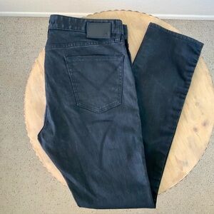 Men's Black Jeans - Classic Straight Fit